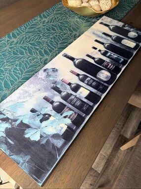 Wine Bottle Canvas Wall Art